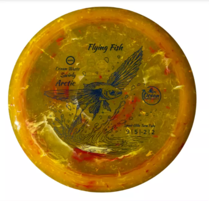 Fly Fish Ocean Waste Artic