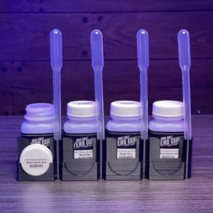 Dyers Guild Bottles with Holder