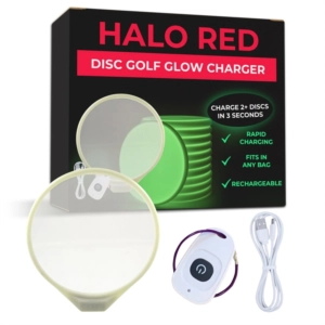 HALO Red Disc Golf Glow Charger