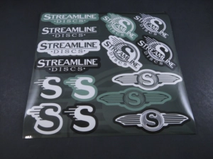 Streamline Logo Sticker Sheets