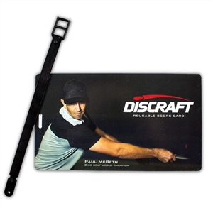 Discraft Reusable Scorecard Clipboard