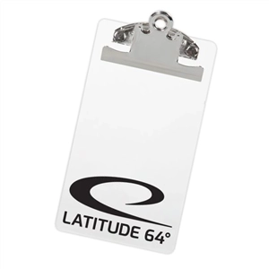 Latitude 64 Scorecard Clipboard