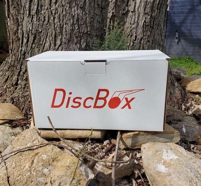 DiscBox 3 Pack Red Print