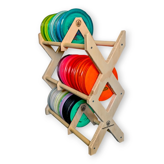 Disc Golf Storage Rack - 2x Rack (150+ Discs)