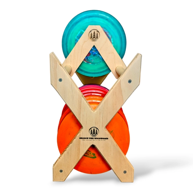 DISC GOLF STORAGE RACK
