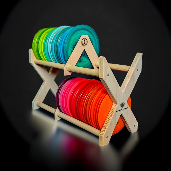 DISC GOLF STORAGE RACK
