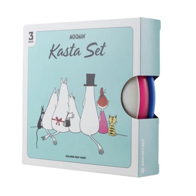 Kastaplast Moomin 3-Disc Set