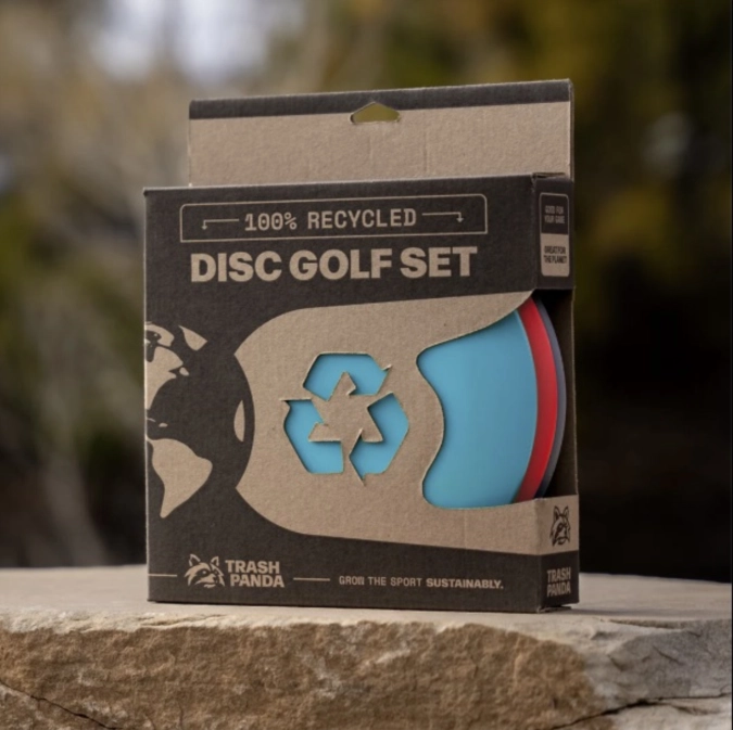 Trash Panda Recycled Disc Golf Set