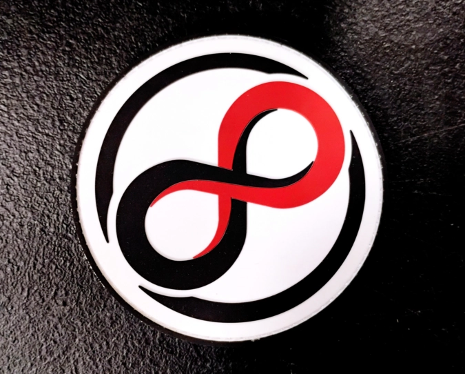 Infinite Discs Large Logo Patch