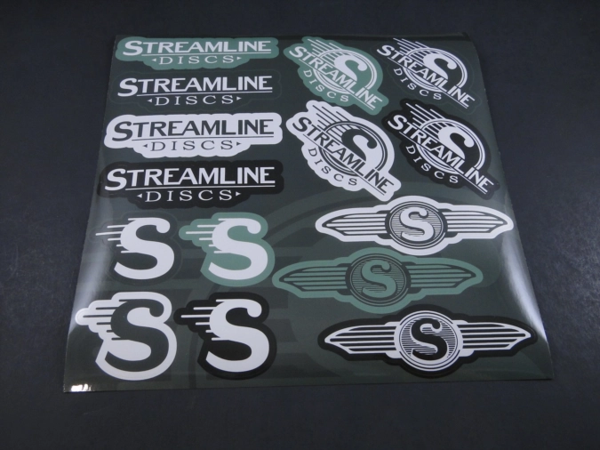 Streamline Logo Sticker Sheets