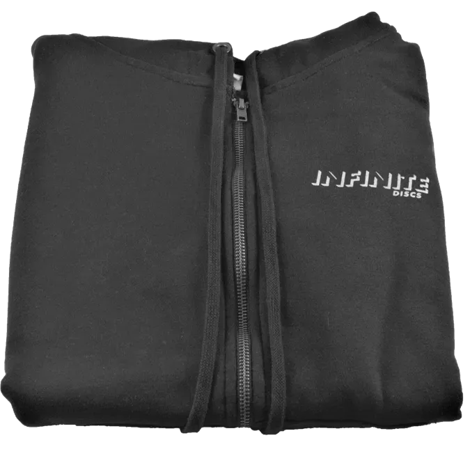 Infinite Discs Zipper Hoodie - 3D Logo