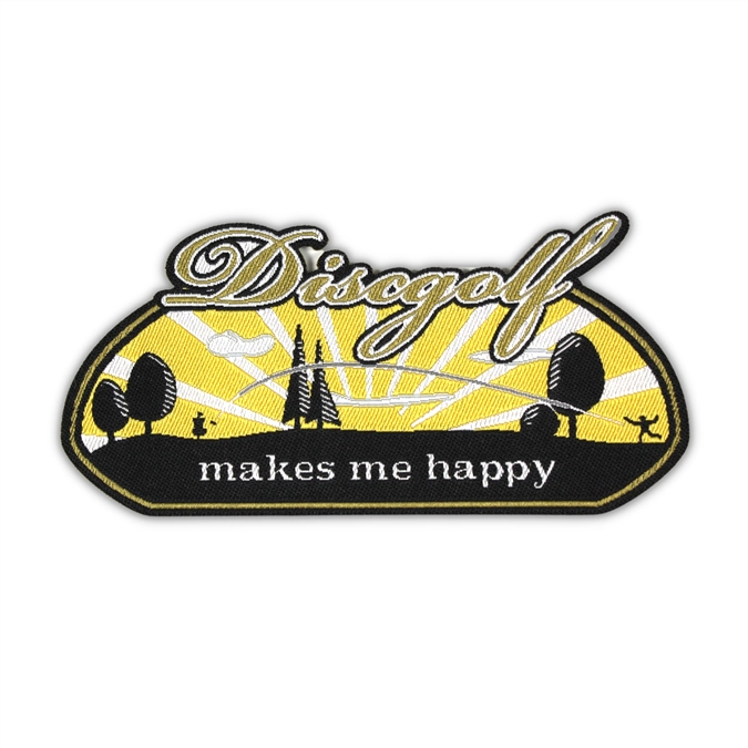 Disc Golf Iron-on Patch